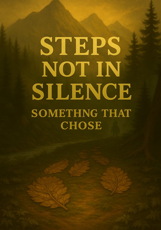 Chapter plate: Steps Not in Silence